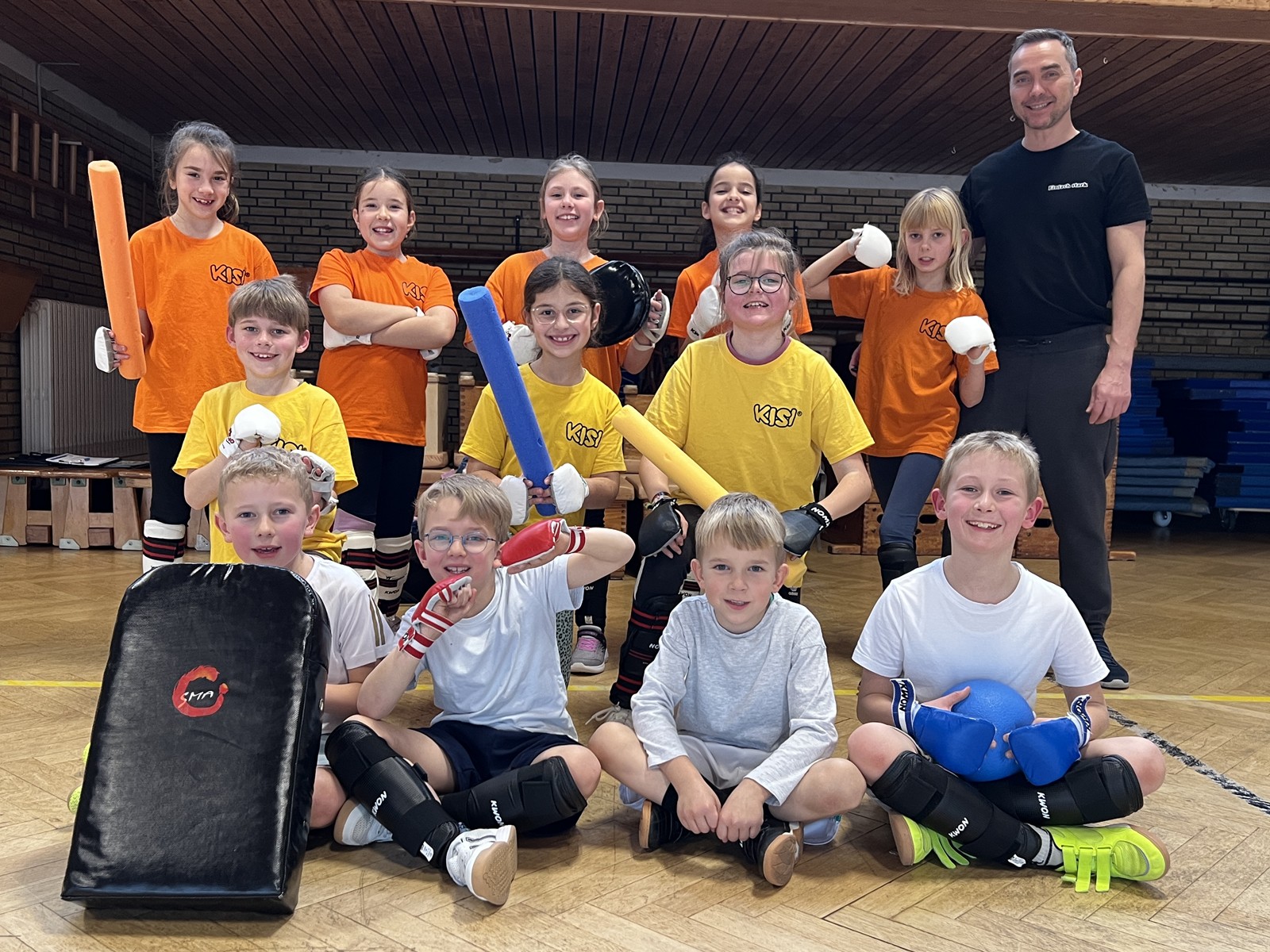 Sascha Tittus mit seiner KISI-Trainingsgruppe
